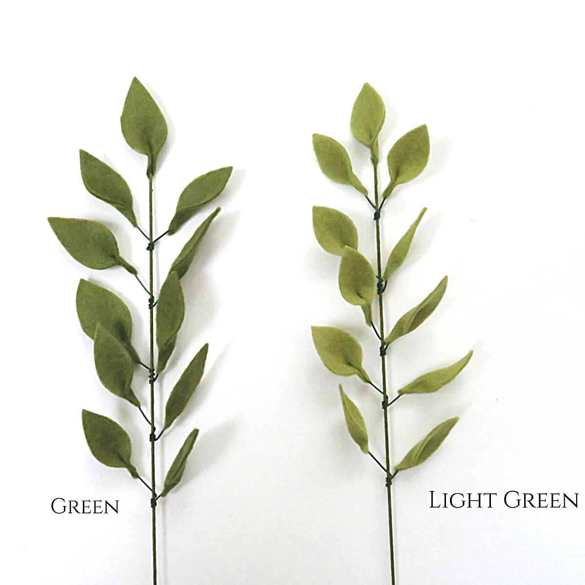 Single Greenery Stem Small Leaves - The Tsubaki