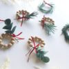Mini Wooden beads wreath