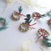 Mini Wooden beads wreath