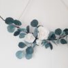 Silver dollar eucalyptus branch decor