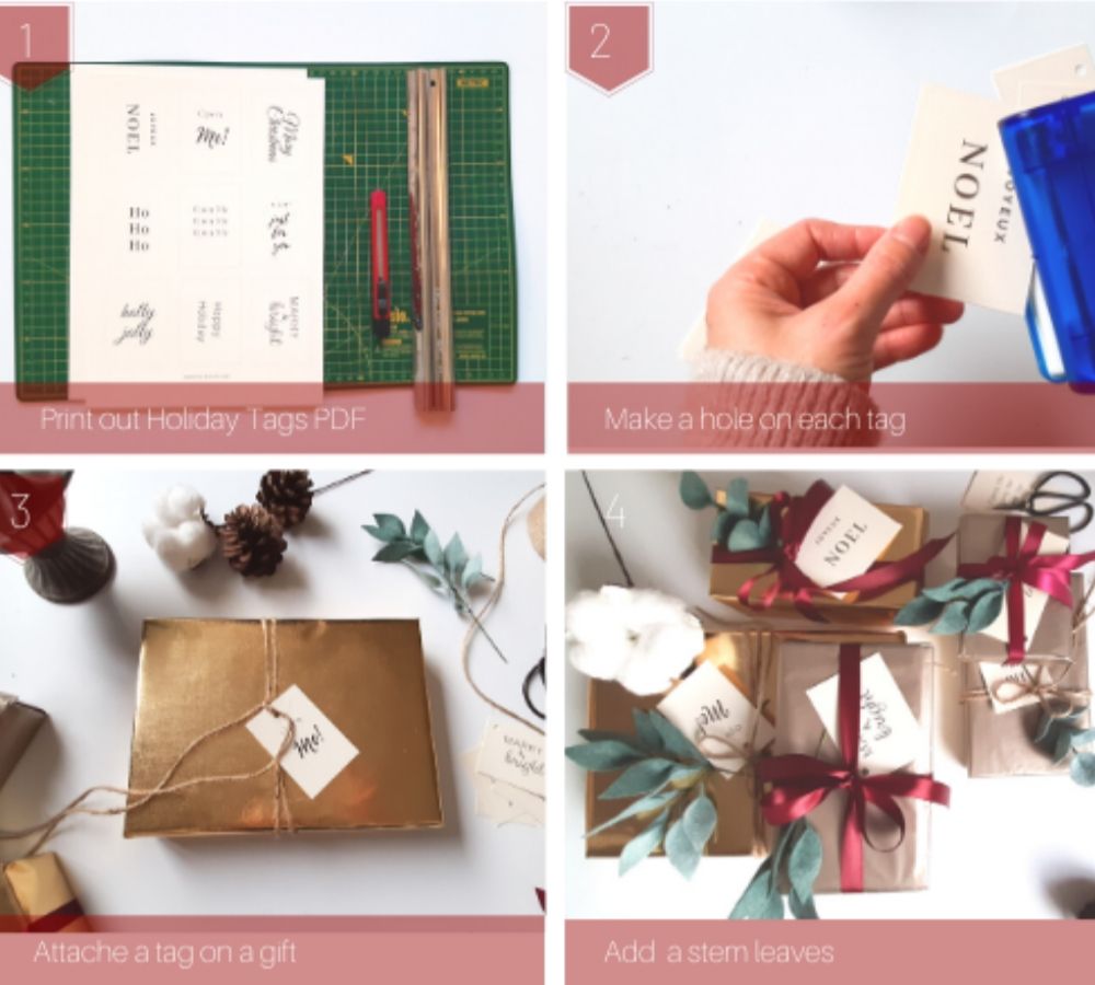 Gift wrapping ideas for holiday