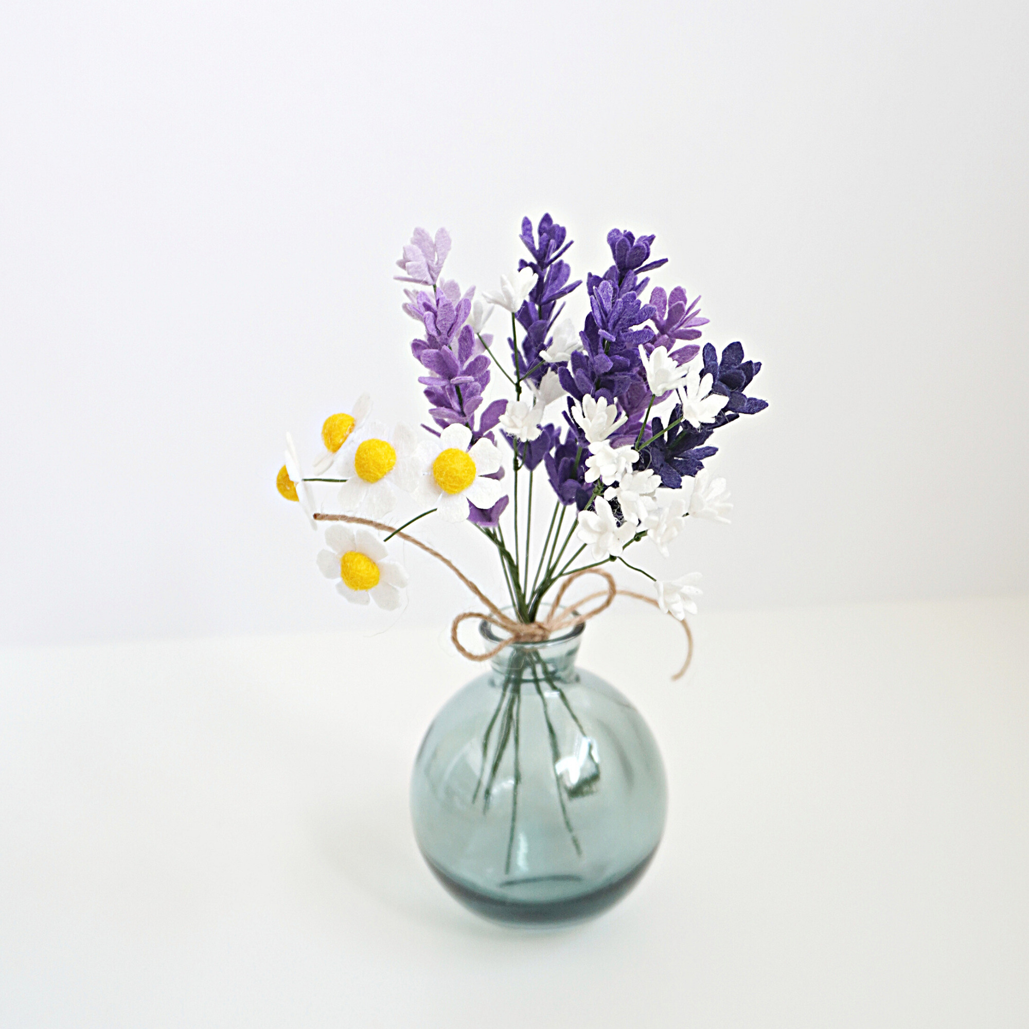 wildflower bouquet in vase