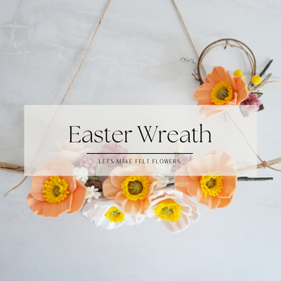 Easter wreath image