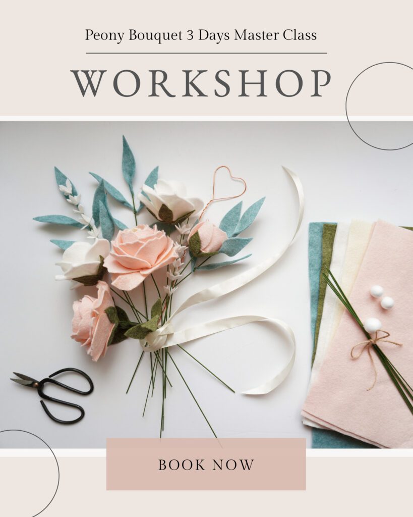 Website Peony Bouquet workshop 4