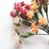11 Felt globe amaranth bouquet close up