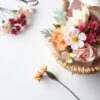 Felt autumn wildflower bouquet Felt autumn wildflower bouquet