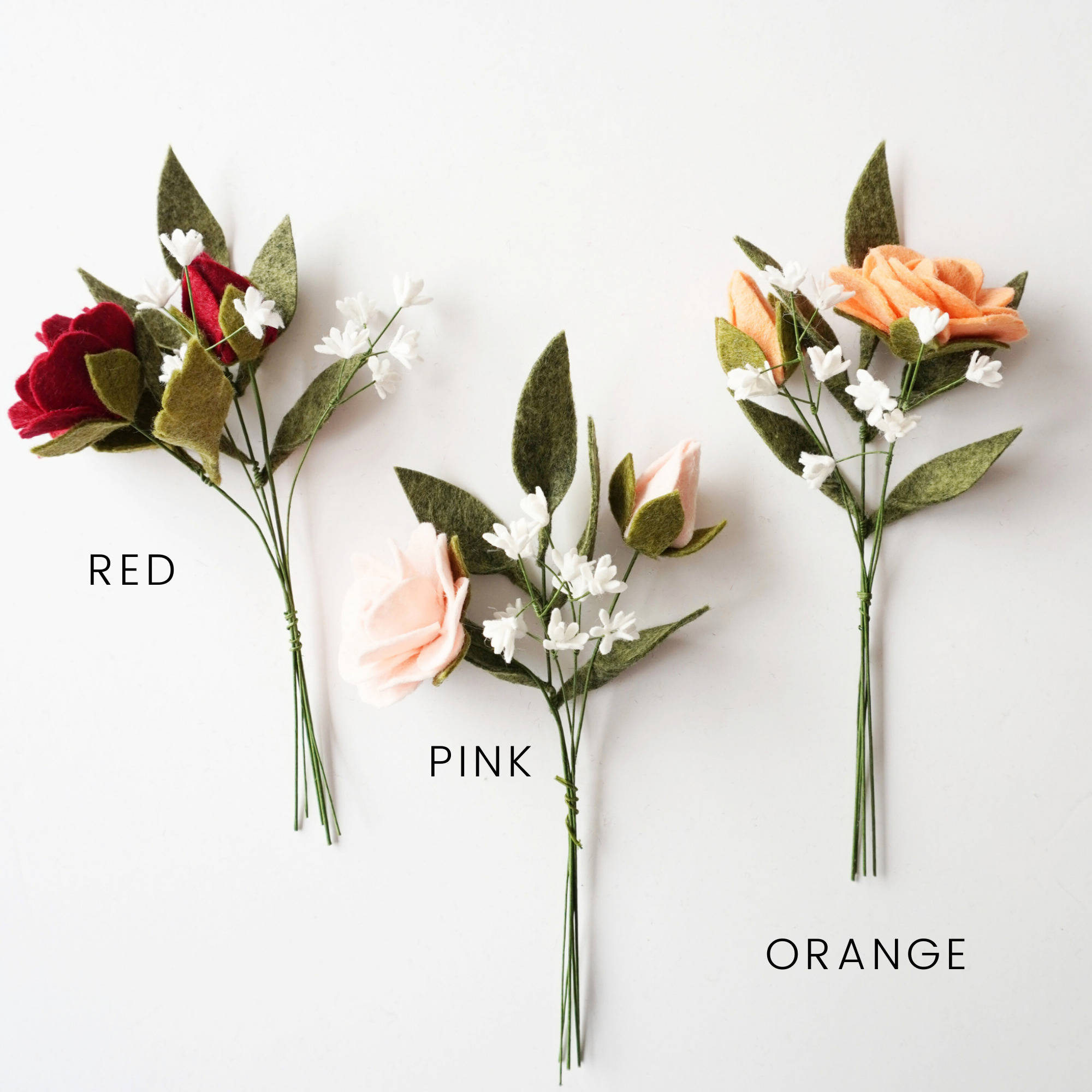 Rose bouquet colour option