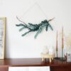 Eucalyptus wall hanging Blue green minimalist decor Eucalyptus wall hanging Blue green minimalist decor