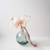 10 Felt Sakura cherry blossom in vase