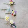Super mini bouquet with glass vase 2 Super mini bouquet with glass vase 2