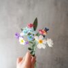 Felt wildflower rainbow mini bouquet 2 Felt wildflower rainbow mini bouquet 2
