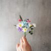 Felt wildflower rainbow mini bouquet 3 Felt wildflower rainbow mini bouquet 3