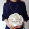 felt giant rose statement flower option 1