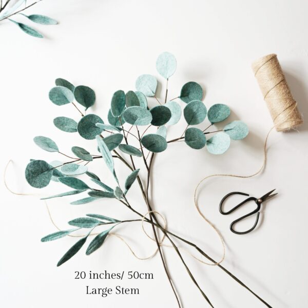 Large felt eucalyptus olive branch Large felt eucalyptus olive branch