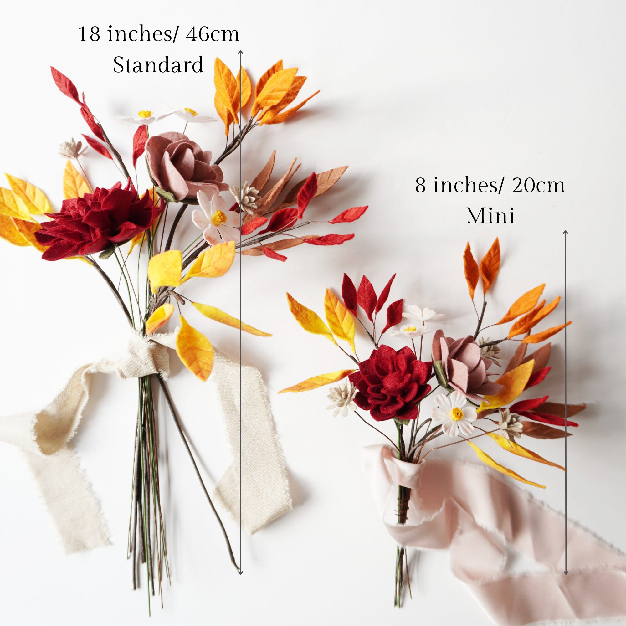 Autumn bouquet arrangement option