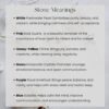 Gemstone meanings Gemstone meanings