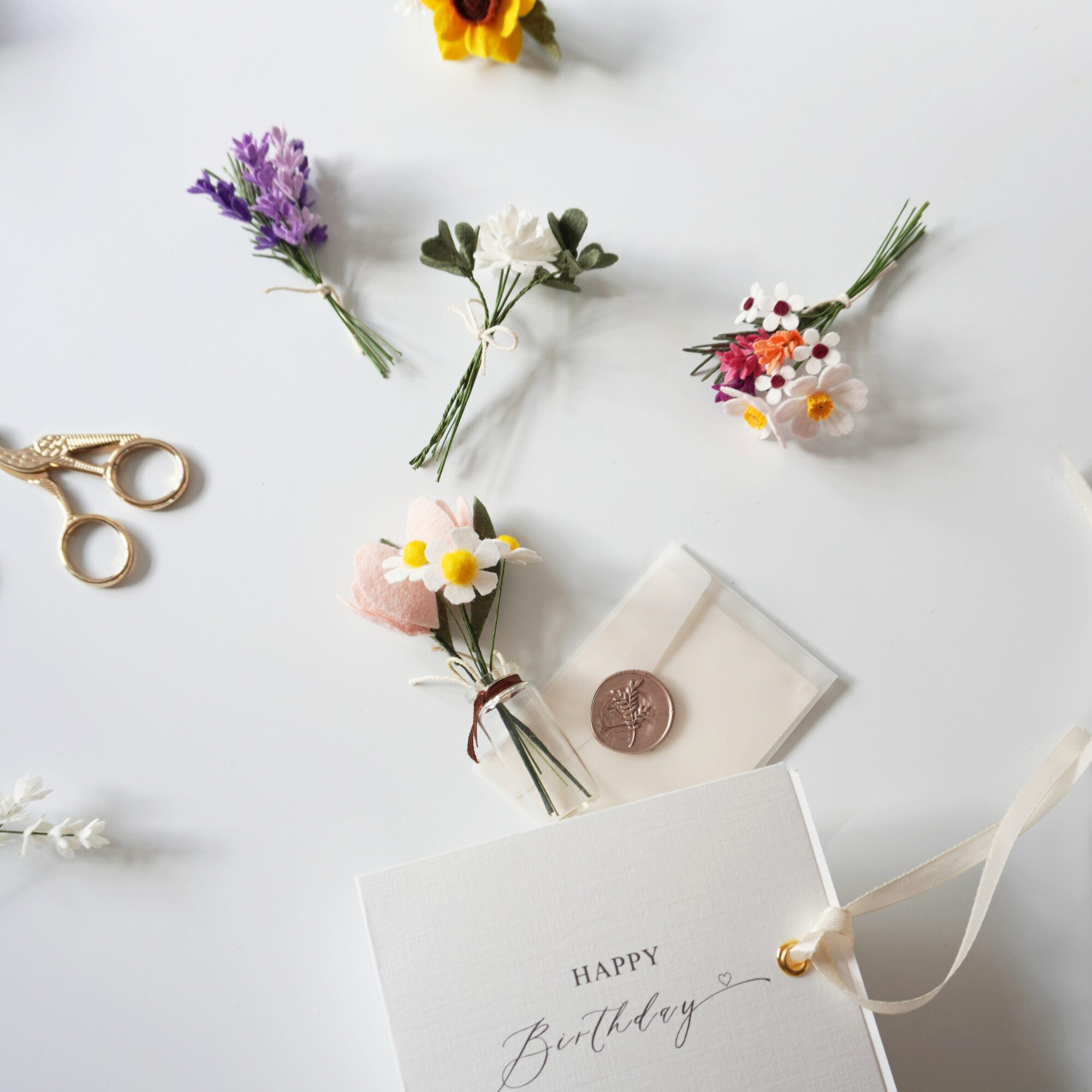 felt Super mini bouquet collection 2