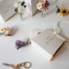 Greeting card with Felt tiny bouquet 2