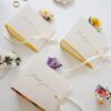 Greeting card with Felt tiny bouquet 3