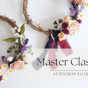 Master Class 102 Felt Flower online course