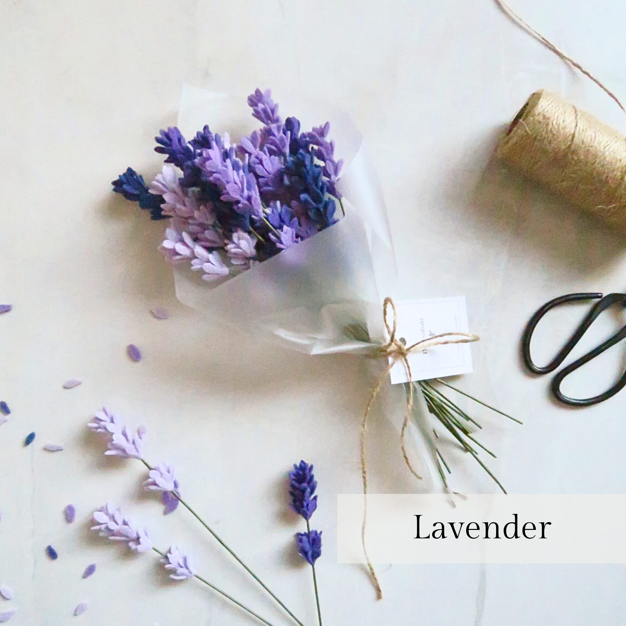 felt flower tutorials online course lavender